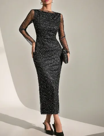 Rochie lunga SHEIN, negru