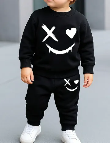 Compleu Shein Kids, negru