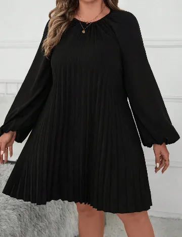 Rochie scurta SHEIN CURVE, negru