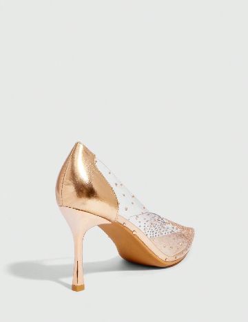 Pantofi Cuccoo, transparent/crem