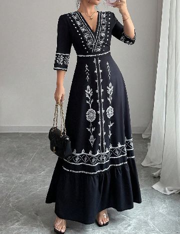 Rochie lunga SHEIN, negru