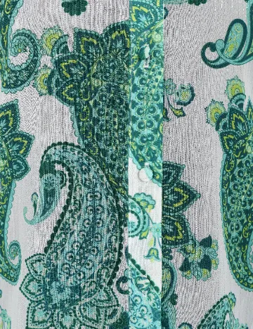 Camasa River Island, alb/verde