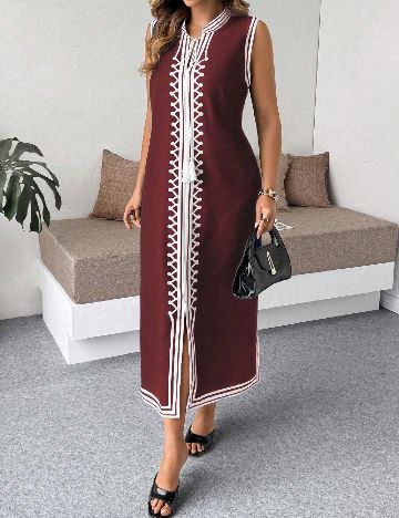 Rochie medie SHEIN CURVE, rosu