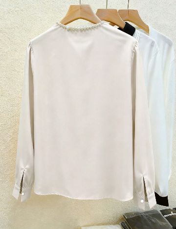 Bluza SHEIN CURVE, ecru