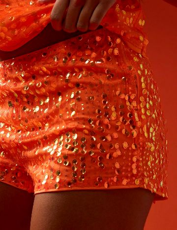 Pantaloni scurti Missguided, portocaliu