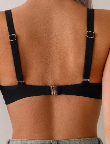 Sutien de baie SHEIN, negru