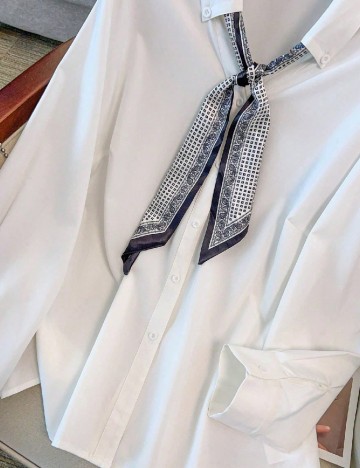 Camasa SHEIN CURVE, alb