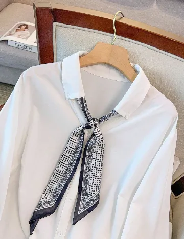 Camasa SHEIN CURVE, alb