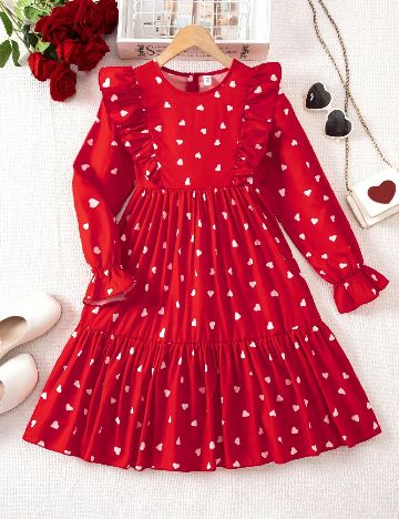 Rochie Shein Kids, rosu