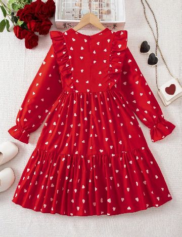 Rochie Shein Kids, rosu