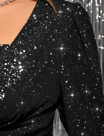 Bluza SHEIN CURVE, negru