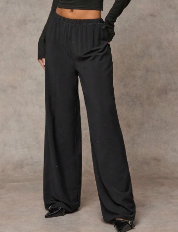 Pantaloni SHEIN, negru