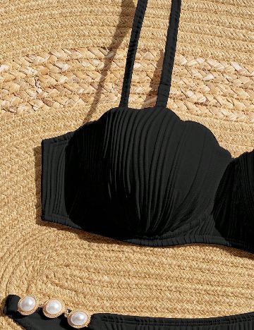 Costum de baie SHEIN, negru