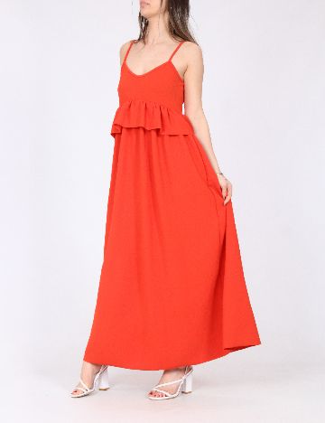 Rochie lunga River Island, portocaliu