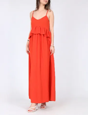 Rochie lunga River Island, portocaliu