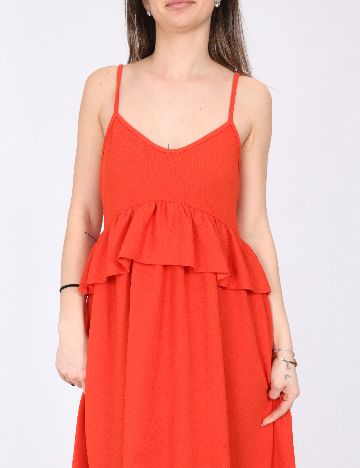 Rochie lunga River Island, portocaliu