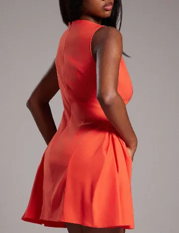 Rochie scurta SHEIN, portocaliu