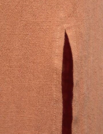 Rochie lunga SHEIN, bej/portocaliu