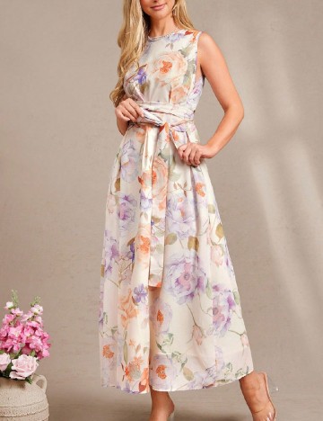 Rochie lunga SHEIN, floral print