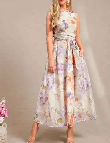Rochie lunga SHEIN, floral print