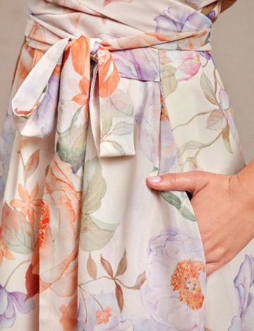 Rochie lunga SHEIN, floral print