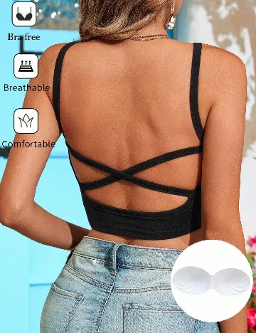 Set bustiere 3 bucati SHEIN, mix culori