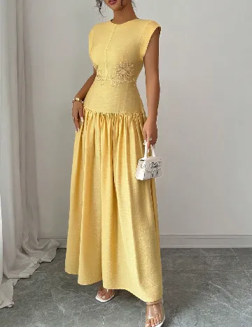 Rochie lunga SHEIN, galben