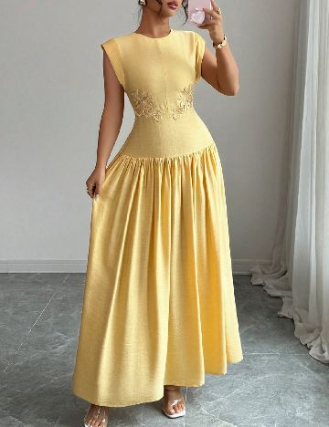 Rochie lunga SHEIN, galben