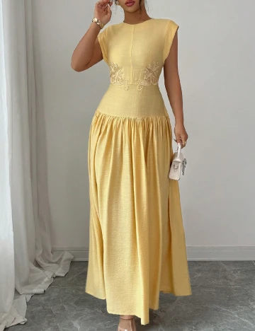 Rochie lunga SHEIN, galben