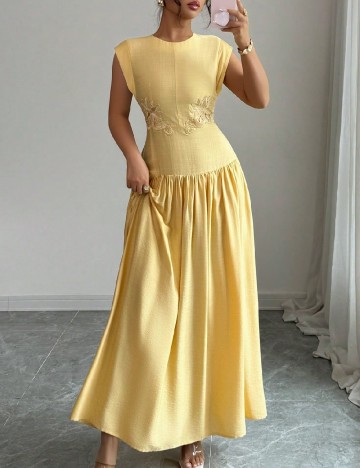 Rochie lunga SHEIN, galben