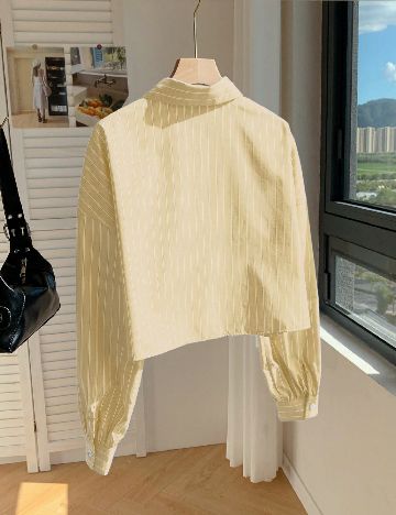 Camasa Oversize SHEIN, galben