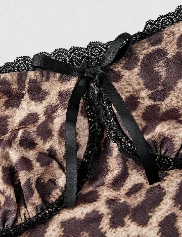 Top SHEIN, animal print