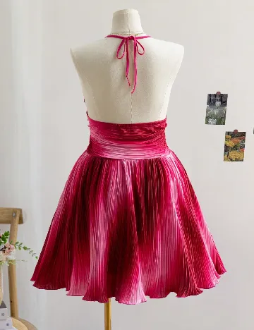 Rochie scurta SHEIN CURVE, roz