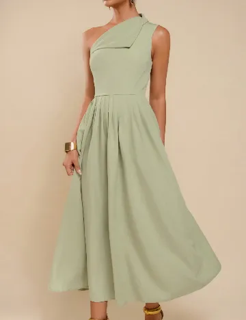 Rochie medie SHEIN, verde
