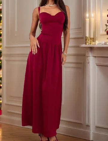 Rochie lunga SHEIN, rosu