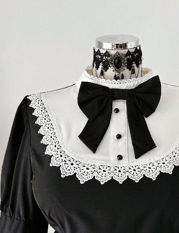 Rochie scurta SHEIN CURVE, negru