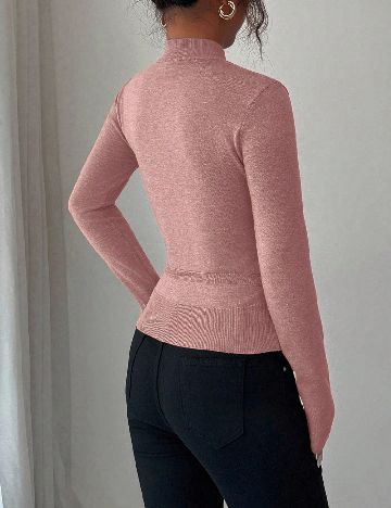 Bluza SHEIN, roz pudra