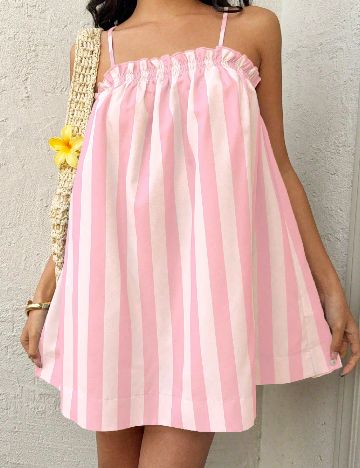 Rochie scurta SHEIN, roz