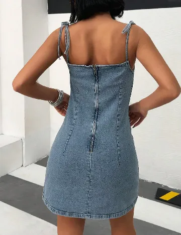 Rochie scurta SHEIN, albastru