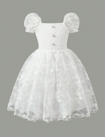 Rochie Shein Kids, alb