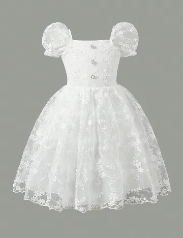 Rochie Shein Kids, alb