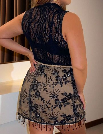 Body SHEIN CURVE, negru