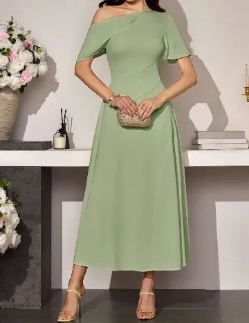 Rochie medie SHEIN, verde