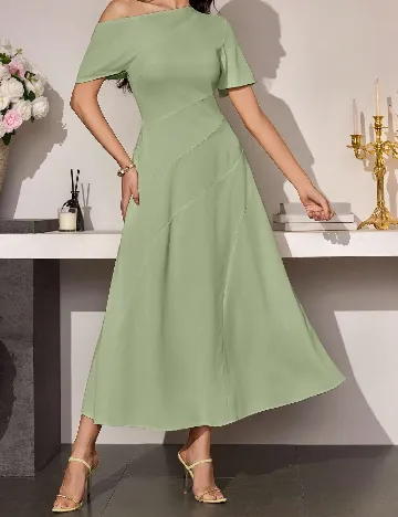 Rochie medie SHEIN, verde