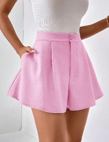 Pantaloni scurti SHEIN, roz