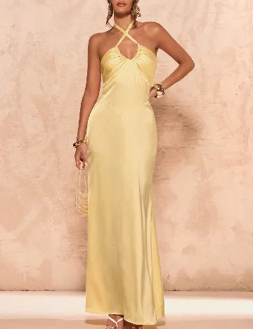 Rochie lunga SHEIN, galben