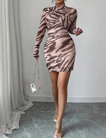 Rochie scurta SHEIN, mix culori