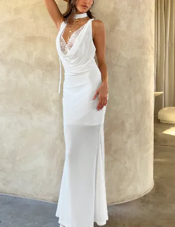 Rochie lunga SHEIN, alb