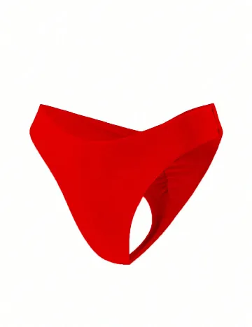 Chilot de  baie SHEIN, rosu