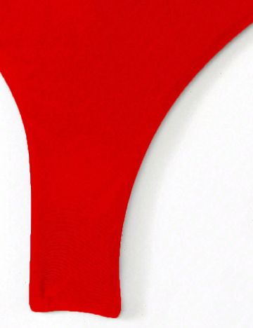 Chilot de  baie SHEIN, rosu